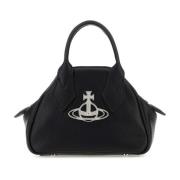 Vivienne Westwood Svart syntetiskt läder mini Yasmine handväska Black,...