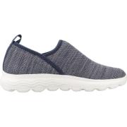 Geox Sneakers Spherica Style Skor Blue, Dam