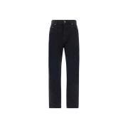 Saint Laurent Vanessa Denim Jeans Black, Dam