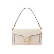 Coach Laeder handvskor Beige, Dam