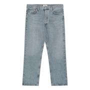 Agolde Regular Fit Denim Jeans Blue, Herr