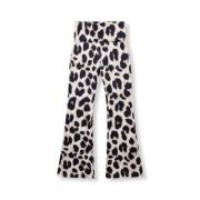 Refined Department Utställd Jersey Legging med Leopardtryck Multicolor...