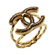 Chanel Vintage Pre-owned Guld chanel-smycken Yellow, Dam