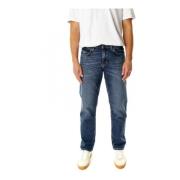 Lee Mid Waist Tapered Fit Jeans Blue, Herr