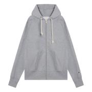 Champion Dragkedja Cardigan Sweatshirt Gray, Herr