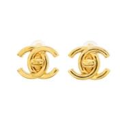 Chanel Vintage Pre-owned Guld chanel-smycken Yellow, Dam