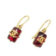 Chanel Vintage Pre-owned Metall chanel-smycken Red, Dam