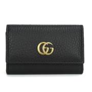 Gucci Vintage Pre-owned Laeder nyckelhllare Black, Dam