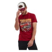 VON Dutch Granate Dinn Tee Red, Herr