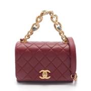 Chanel Vintage Pre-owned Laeder chanel-vskor Brown, Dam