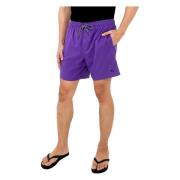 Puma Lila Badshorts för Män Purple, Herr