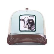 Goorin Bros Celeste Vaca Bovine Trucker Cap Blue, Herr