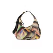 Desigual Svart Polyester Handväska med Justerbar Axelrem Multicolor, D...