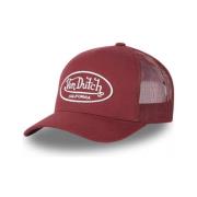 VON Dutch Röd truckerkeps med stil LOF B1 Red, Herr