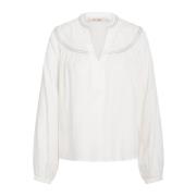 RUE de Femme Mariya Blouse Off White White, Dam