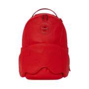 Sprayground Röd Shark 3D Boujee Ryggsäck Red, Herr