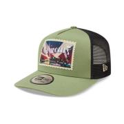 New Era Grön Los Angeles Vykort Trucker Keps Green, Herr