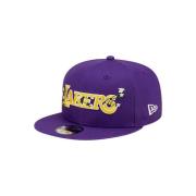 New Era Lila Lakers Blomma Logotyp Keps Purple, Herr