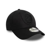 New Era Svart Raiders Monokrom Keps Black, Herr