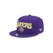 New Era Lila Lakers NBA Patch Keps Purple, Herr