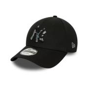 New Era Svart Yankees Säsongsfyllnad Keps Black, Herr