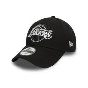 New Era Svart Lakers NBA Outline Keps Black, Herr