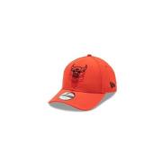 New Era Orange Bulls Stack Logo Keps Orange, Herr