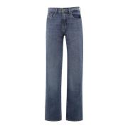 7 For All Mankind Raka Straight Jeans Blue, Dam