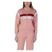 Guess Vår/Sommar Kvinnors Oöverdragna Sweatshirt Pink, Dam