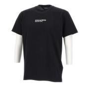 Dsquared2 Cool Fit Tee Bomull T-shirt Svart Black, Herr