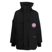 Canada Goose Svart HyBridge Jacka med Dragkedja Black, Herr