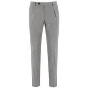 Berwich Slim Fit Herrbyxor Italien Gray, Herr