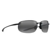 Maui Jim Polariserade Hookipa Xlarge Solglasögon Black, Unisex