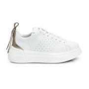 RED Valentino Stiliga låga plattforms sneakers White, Dam