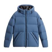 Woolrich Herr Vadderad Jacka med Huva Blue, Herr