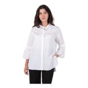 Max Mara Weekend S´MaxMara Curvone Blus vit 91160929600 - 34 White, Da...