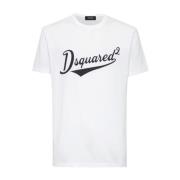 Dsquared2 Casual T-shirt med stil S74Gd1394-D20020 White, Herr