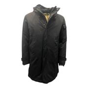 Ten C Rainstorm Parka Micro Thin Svart Black, Herr