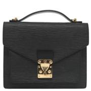 Louis Vuitton Vintage Pre-owned Laeder louis-vuitton-vskor Black, Dam