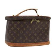 Louis Vuitton Vintage Pre-owned Canvas handvskor Brown, Dam