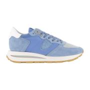 Philippe Model Stiliga Låga Top Sneakers Blue, Herr