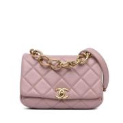 Chanel Vintage Pre-owned Laeder chanel-vskor Pink, Dam