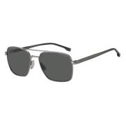 Hugo Boss Stiliga silver solglasögon med R81(M9) Gray, Unisex