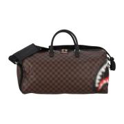 Sprayground Brun Haj i Paris Duffleväska Brown, Unisex