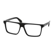 Off White Svarta Optiska Ramar Elegant Stil Black, Dam