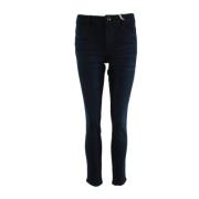 Guess Skinny Mid Rise Blå Jeans Kvinnor Blue, Herr