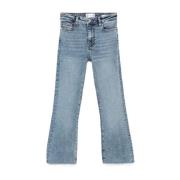 Frame Raw After Mini Boot Jeans Blue, Dam