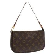 Louis Vuitton Vintage Pre-owned Canvas louis-vuitton-vskor Brown, Dam