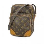 Louis Vuitton Vintage Pre-owned Tyg louis-vuitton-vskor Brown, Dam