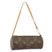 Louis Vuitton Vintage Pre-owned Tyg louis-vuitton-vskor Brown, Dam